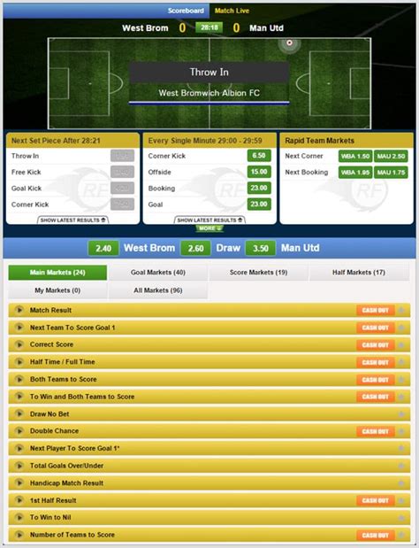 Live Soccer Betting .